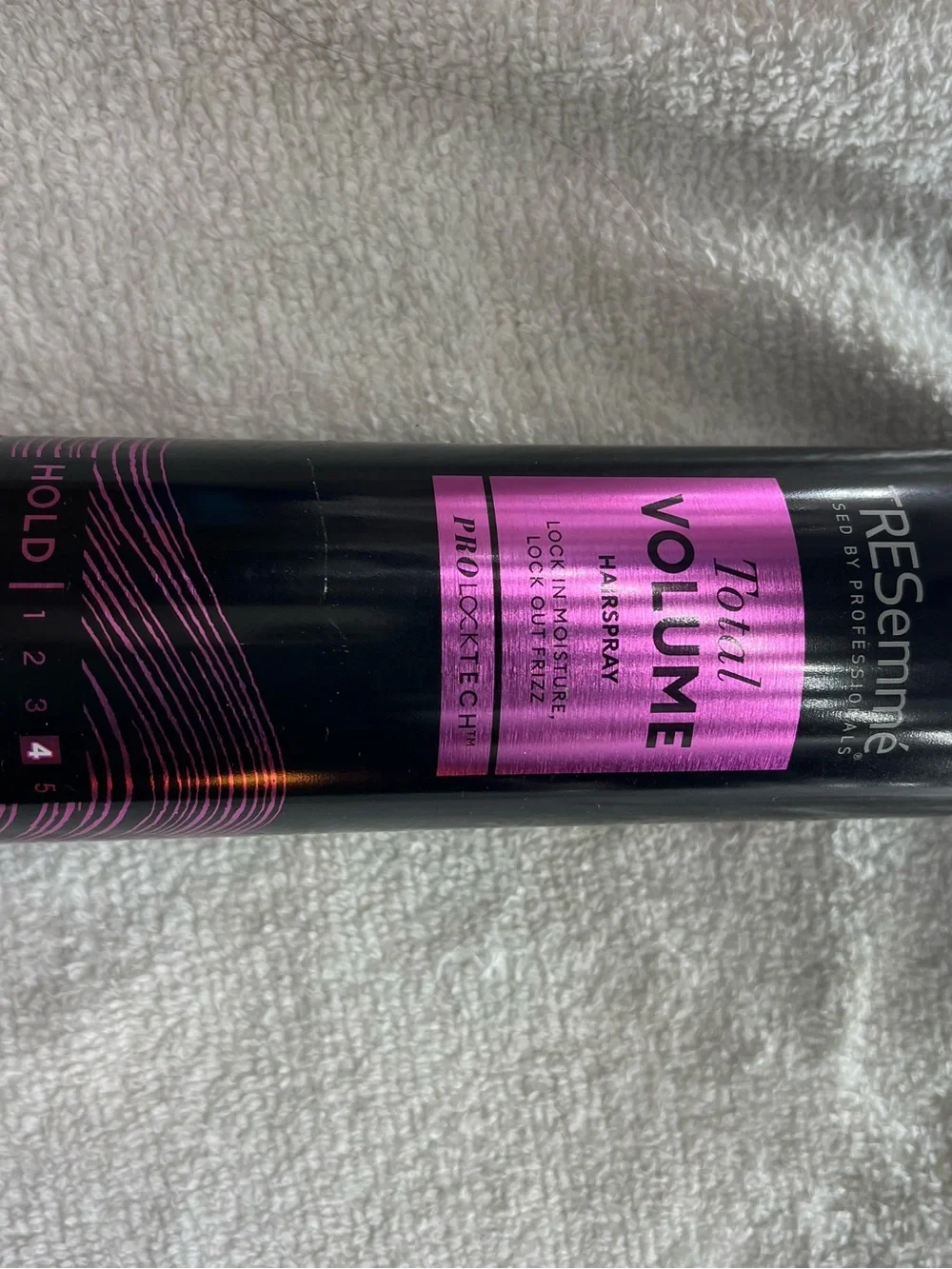 TRESemmé Total Volume Hairspray - Black with Pink Accent